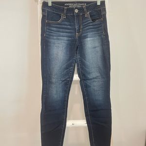 American Eagle Outfitters Hi-Rise Dark Wash Jegging Jeans